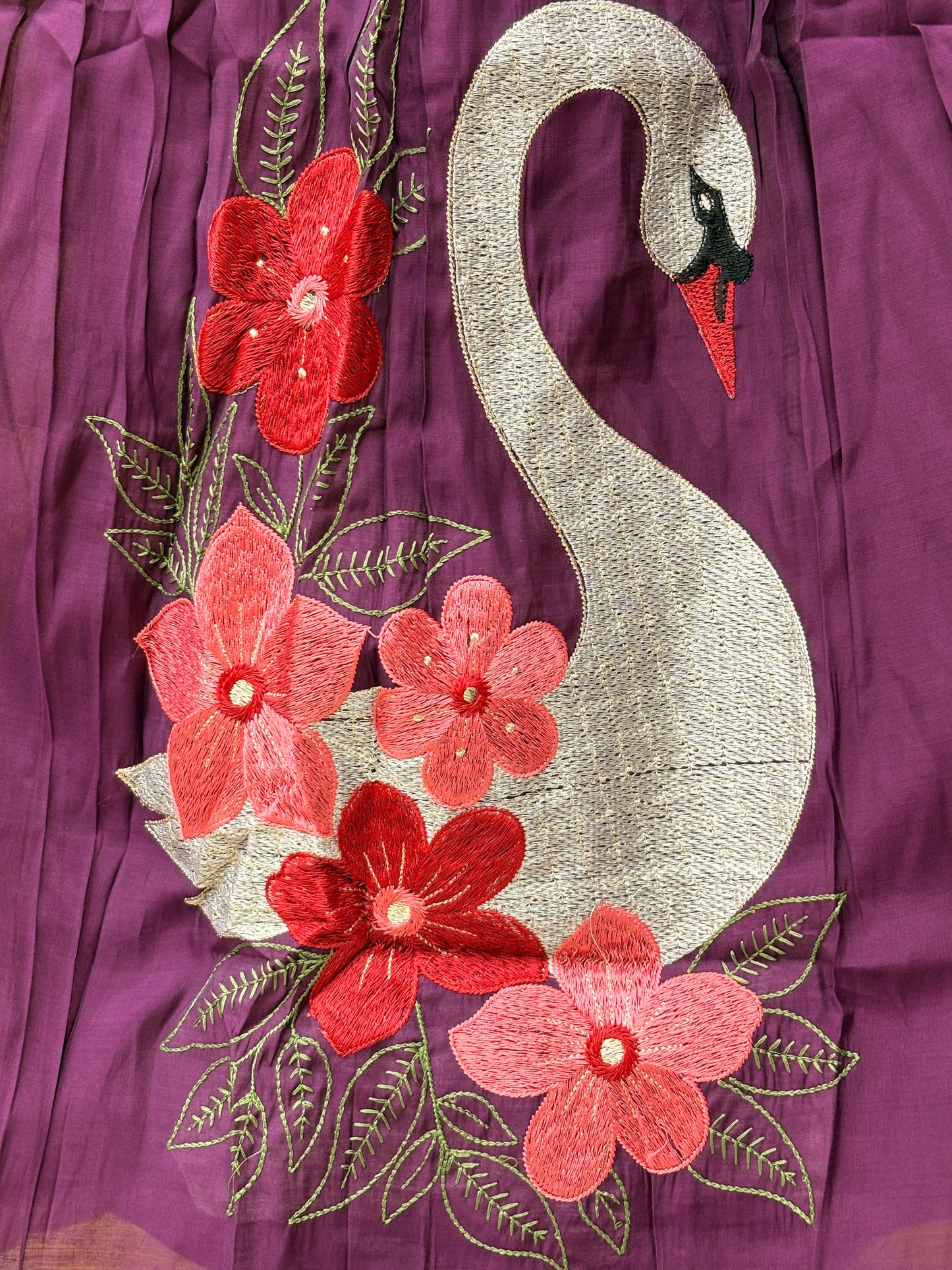 Mul Chanderi Purple Co-ord Set AACS26291