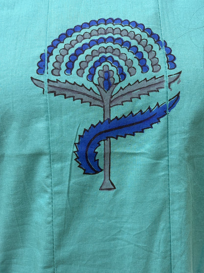 Pure Cotton Sea Green Printed Co-Ord Set AACS26001